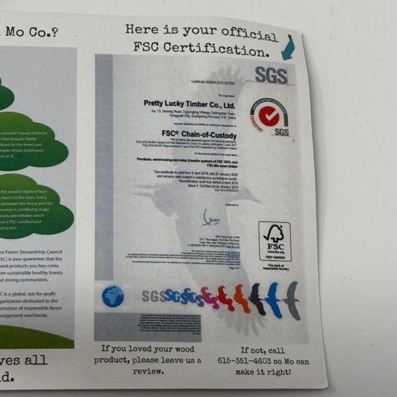 Four Pack Small Wall Pockets for Plants Succlents Solid Wood Metal Hangers 7" 4" - Picture 3 of 8